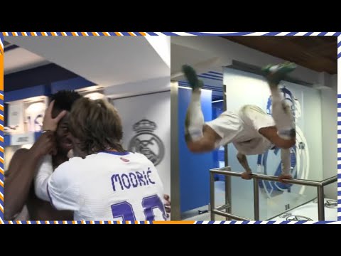 Modrić GOES CRAZY after WINNING against PSG | Champions League