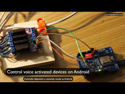 Arduino Voice Command WiFi
