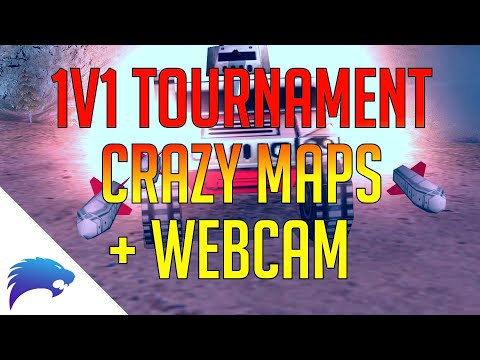 LIVE | $100 Kautious Kup Tournament Round 1 | Crazy FFA Maps | Webcam ON