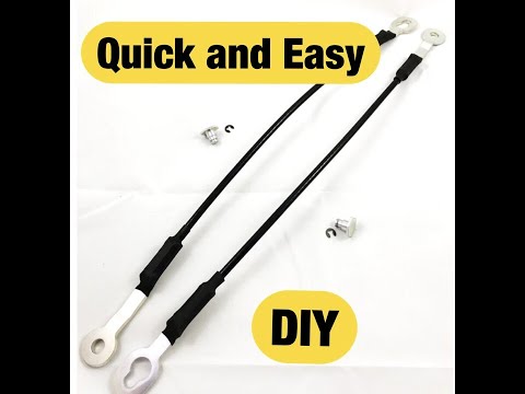 Quick & Easy Chevrolet S10 Tailgate Cable Replacement !