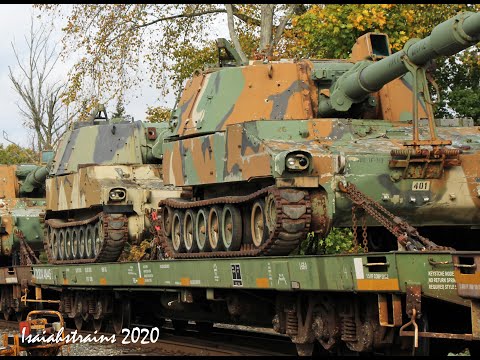 CSX Military Train Departing Worcester, Massachusetts! [10-24-20]