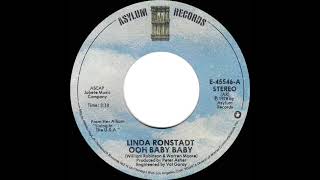 1979 HITS ARCHIVE: Ooh Baby Baby - Linda Ronstadt (stereo 45)