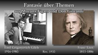 Download lagu Liszt: Fantasie über Themen aus Mozarts Figaro und Don Giovanni, Gilels (1935) フィガロの結婚の主題による幻想曲 mp3