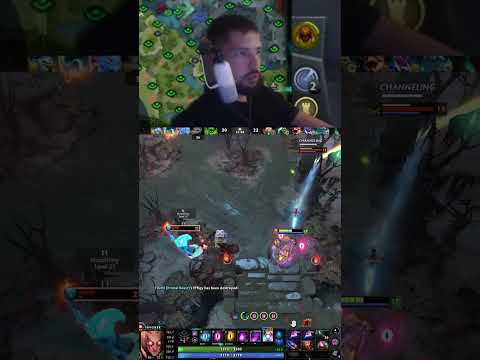 Unbelievable sunstrike by w33 #dota2 #shorts #w33