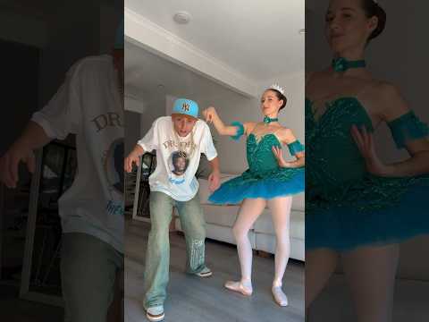 HIPHOP VS BALLET! 🎧🩰😅 - #dance #trend #viral #funny #couple #ballet #shorts