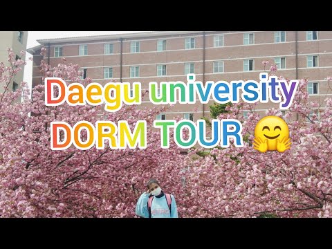 Daegu University🇰🇷 DORM TOUR🏫 ★ vlog★★대구대학교 기숙사★ #koreanuniversity #southkorea