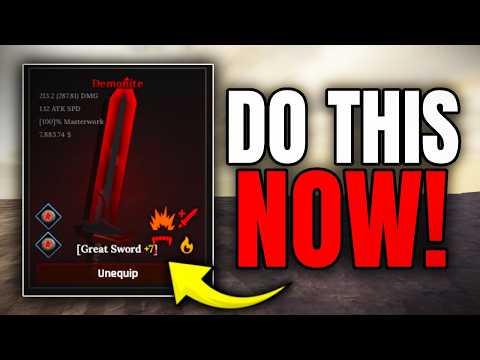 How To Make THE BEST WEAPON In The FORGE (Roblox)