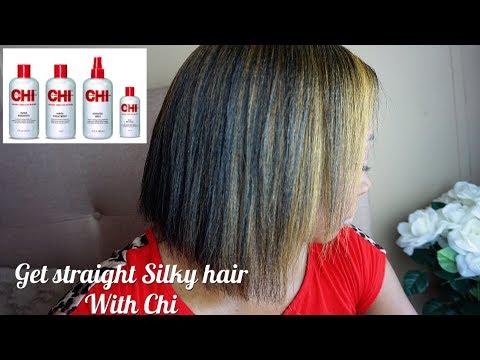 CHI INFRA PRODUCTS | HOW TO GET SILKY STRAIGHT HAIR
