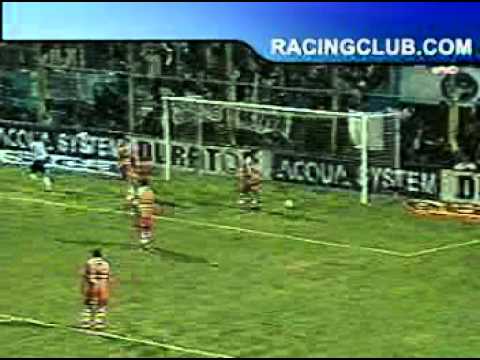 Clausura 2004 / Atl. Rafaela 1 - Racing 2 / Gol de Andrés Orozco