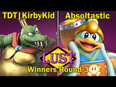 LUST 46 - TDT|KirbyKid (King K Rool) vs Absoltastic (King Dedede) Winners Round 3 SSBU