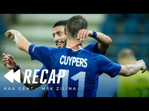 ⏮ Recap KAA Gent - MSK Zilina (UEFA Conference League)