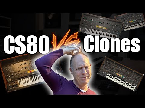 🎹 The Ultimate Yamaha CS-80 Showdown: Real vs. VST Clones! 🎹 #vangelis