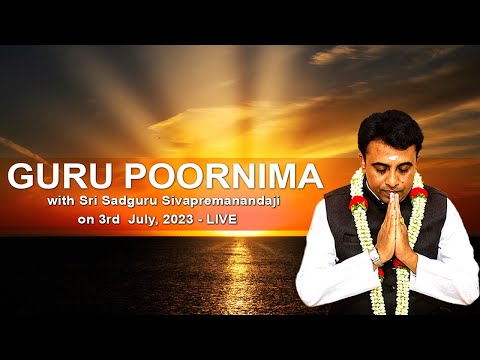 GURU POORNIMA  GROUP MEDITATION on 3rd  July, 2023 at 9.30 AM - LIVE