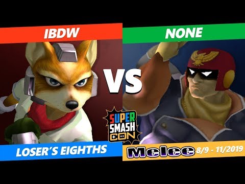 SSC 2019 SSBM - ACE iBDW (Fox) VS  n0ne (Captain Falcon) Smash Melee Loser's Eighths
