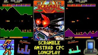 [AMSTRAD CPC] Scramble - Longplay (Live Stream Edit) NEW AMSTRAD CONVERSION! 2019