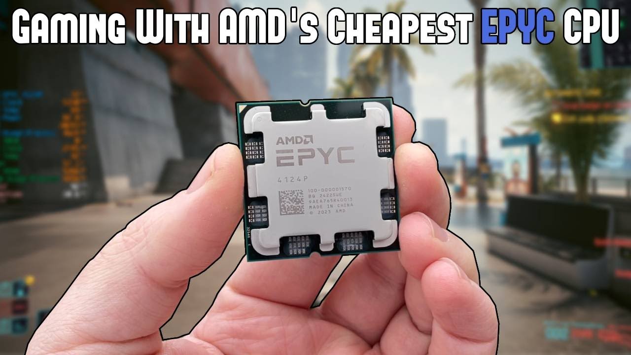AMD's fastest quad-core CPU gets tested — EPYC 4124P plays AMD's fastest quad-core CPU gets tested — EPYC 4124P plays