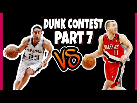 NBA LIVE 08 | SLAM DUNK CONTEST | KEVIN MARTIN VS SERGIO RODRIGUEZ | PART 7 (4K 60 FPS)