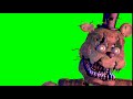 Green Screen Nightmare Freddy