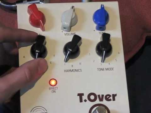 TONEE T.Over  Booster Overdrive Distortion pedal