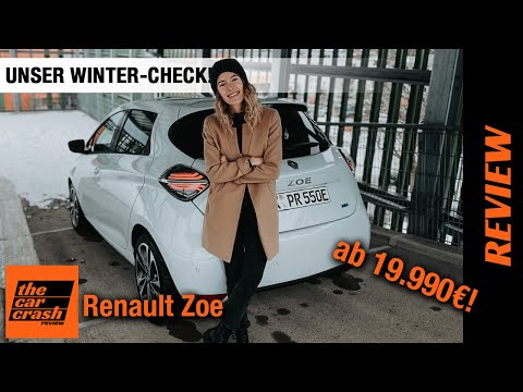Renault Zoe (2022) Unser Winter Test mit DEM Elektroauto ab 19.990€! 🔋 Fahrbericht | Review | R 135