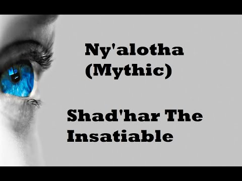 Wow - Solo Monk - Ny'alotha (Mythic mode) - Shad'har The Insatiable - 10.1.7