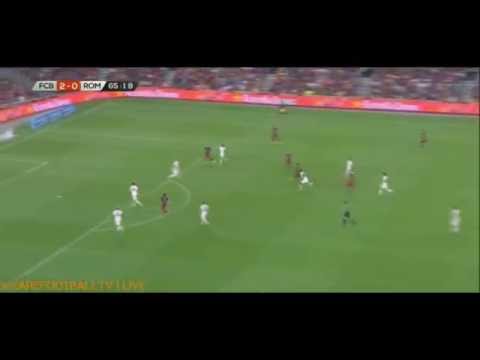Ivan Rakitic incredible goal vs roma 06.08.2015