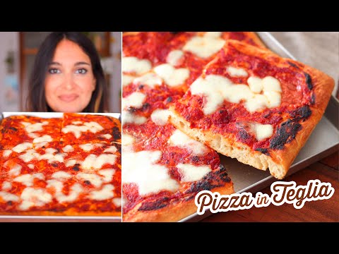 PIZZA in TEGLIA sofficissima | Il mio impasto facilissimo e pieno di bolle 😊 | Life&Chiara
