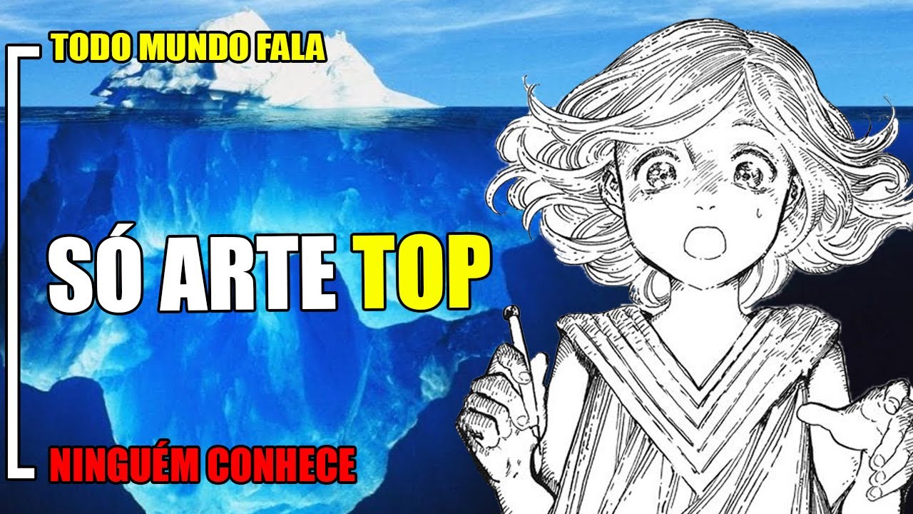 O Iceberg das Artes em Mangas