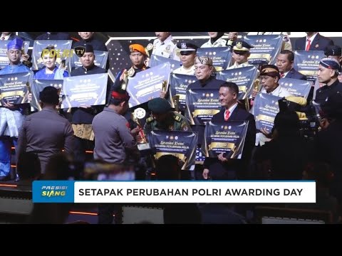PEMBERIAN DAN APRESIASI PENGHARGAAN KEJUARAAN LOMBA KREASI SETAPAK PERUBAHAN POLRI