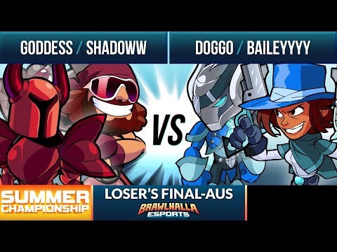 Goddess & Shadoww vs Doggo & Baileyyyy - Loser's Final - Summer Championship 2020 - 2v2 AUS