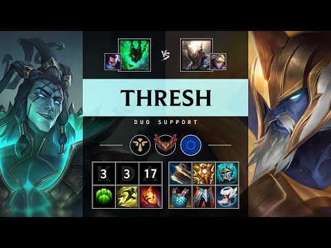 Thresh Support vs Pantheon - EUW Grandmaster Patch 25.08