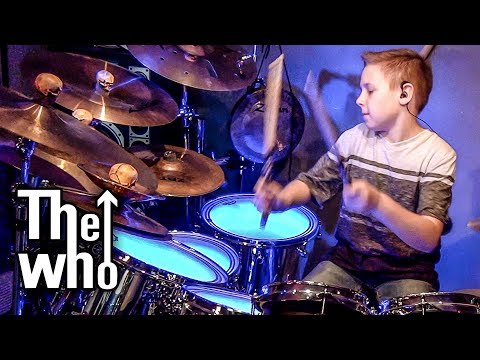WON'T GET FOOLED AGAIN - THE WHO (10 year old Drummer)
