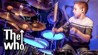 WON&#39;T GET FOOLED AGAIN - THE WHO (10 year old Drummer)