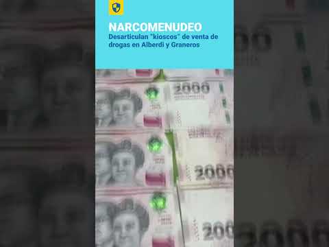 Desarticulan “kioscos” de venta de drogas en Alberdi y Graneros
