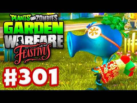 Plants vs. Zombies: Garden Warfare - Gameplay Walkthrough Part 301 - Feastivus Gift Ribbon! (PC)
