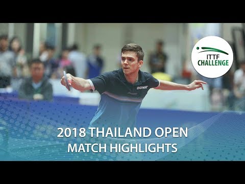 2018 Thailand Open Highlights | Kirill Gerassimenko vs Fedor Kuzmin (R16)