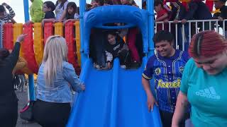 Rawson inauguró nuevos juegos infantiles en el Parque Papa Francisco
