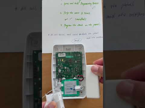 enroll the wireless device on the DSC WS4920