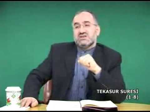 [511-2] Tekasur Suresi - Mustafa İslamoğlu - Akabe Vakfı - Tefsir Dersi