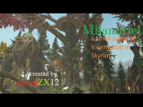 Milandriel | A Small Piece of Valenwood in Skyrim by arminZX12 | Showcase