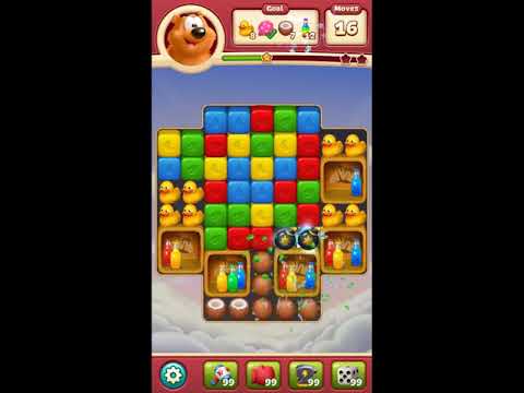 Toon Blast Level 5045 - NO BOOSTERS 🐻🐺🐱 | SKILLGAMING ✔️