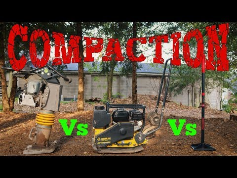 Compaction - Jumping Jack Vs. Plate Compactor Vs. Hand Tamper