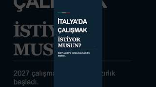 🇮🇹 İtalya'da Çalışma: İşverenin Rolü! #Shorts #İtalya #DecretoFlussi #Çalışma
