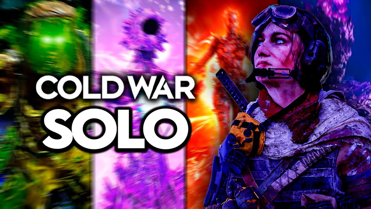 Eu COMPLETEI TODOS os EASTER EGGS no ZOMBIES COLD WAR