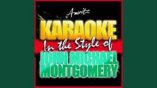 Goes Good With Beer (In the Style of John Michael Montgomery) (Karaoke Version)