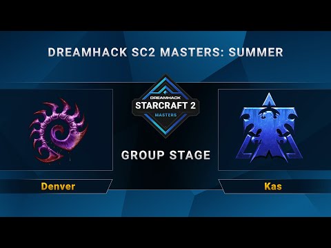 SC2 - Denver vs. Kas - DreamHack SC2 Masters Summer - Group C - EU