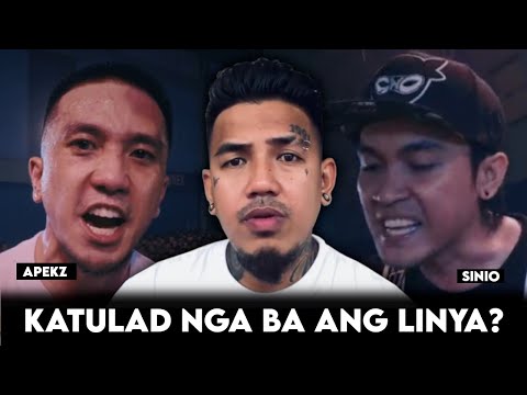 GINAYA NGA BA NI APEKZ ANG LINYA NILA LHIPKRAM AT JONAS SA LABAN NIYA KAY SINIO?