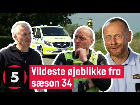 Politijagt sæson 34 vildeste øjeblikke! | Politijagt | Kanal 5 Danmark