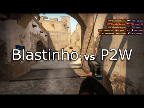 CS:GO - Blastinho * KIYF vs Play2Win (AWP + P250 ACE)