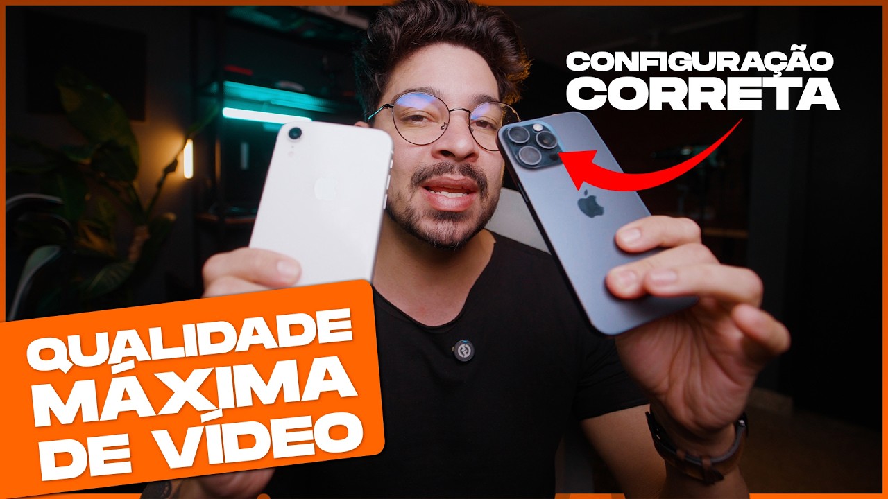 Como configurar a câmera do iPhone? TUTORIAL COMPLETO